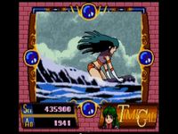 une photo d'Ã©cran de Time Gal sur Sega Mega-CD